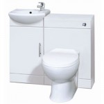 Milano 900mm Vanity Unit &amp; Back to Wall Toilet Set