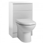 Ultra White Gloss Back To Wall Toilet Pan And Cistern 600mm