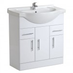 Premier 750mm x 330mm Vanity Cabinet and Basin
