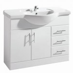 Premier 1050mm x 330mm Vanity Cabinet and Sink