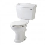 Premier Ryther Toilet, Cistern and Wooden Seat