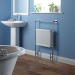 Milano Trent – Traditional Heated Bathroom Towel Radiator Rail 910mm x 640mm