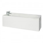 Milano Keyhole Bath 1700 x 800 With Front Panel