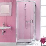 Simpsons Supreme 900x760mm Curved Quadrant Shower Enclosure with Single Door