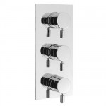 Crosswater Design Thermostatic Valve with 3 Controls