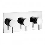 Crosswater Kai Lever Thermostatic Shower Valve with 3 Controls