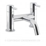 Crosswater Design Deck Mounted Bath Filler