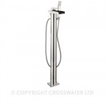 Crosswater Water Square Floor Standing Bath Shower Mixer Tap