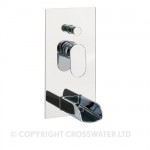 Crosswater Love Me Wall Mounted Bath Filler Tap 3 Taphole