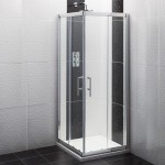 Milano 760mm Corner Entry Shower Enclosure