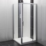 Milano 760mm Pivot Shower Door