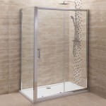 Milano 1700mm Sliding Shower Door