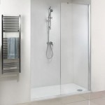 Milano 1200mm Walk In Enclosure with 700mm Glass Panel