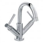 Hudson Reed Tec Lever Basin Mono with Small Swivel Spout