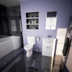 Milano Drake Vanity Shower Bath Suite
