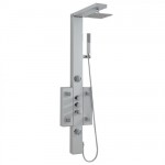 Milano Thermostatic Shower Column Tower Panel with 6 Body Jets