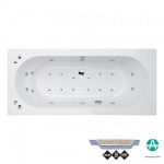 Phoenix Florence 1800 x 800mm Amanzonite Bath with Whirlpool and Airpool