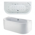 Phoenix Dee 1700×800 Bath with Whirlpool and Airpool System