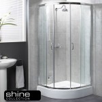 Aqualux 900mm Shine Quadrant 6 Shower Enclosure