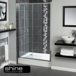 Aqualux 1000mm Shine Sliding Shower Door