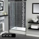 Aqualux 1100mm Shine Sliding Shower Door