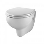 Twyford Alcona Wall Hung Toilet and Soft Close Seat