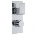 Hudson Reed Hero Twin Concealed Thermostatic Shower Valve with Diverter – Square Plate