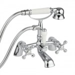 Premier Viscount Bath Shower Mixer Tap With Kit