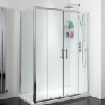 Phoenix Form 1700mm Twin Sliding Shower Door