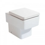 Phoenix Qube Back to Wall Toilet with Soft Close Seat