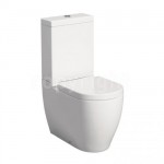 Bauhaus Stream II Toilet, Cistern and Soft Close Seat
