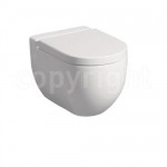 Bauhaus Stream II Wall Hung Toilet with Soft Close Seat