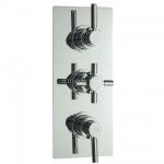Hudson Reed Tec Pura Plus Triple Thermostatic Shower Valve with Built In Diverter