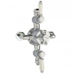 Hudson Reed Triple Exposed Thermostatic Shower Valve