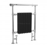 Hudson Reed Marquis – Radiator with Black Inset 960mm x 665mm