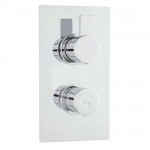 Hudson Reed Rapid Twin Concealed Thermostatic Shower Valve With Diverter