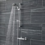 Ultra Reef Thermostatic Bar Valve Shower with Slide Rail Kit