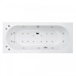 Phoenix Sienna 1700 x 750mm Bath with Whirlpool and Airpool System 3