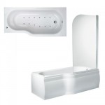 Phoenix Space 1700mm Shower Bath RH with Airpool System 2