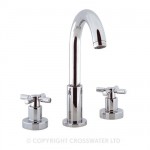 Crosswater Totti Basin 3 Hole Set With Waste Deck Mounted