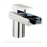 Crosswater Water Square Basin Monobloc With Lights No Waste