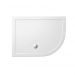 Simpsons 1200 x 900mm Offset Quadrant Acrylic Shower Tray 35mm – Right Hand