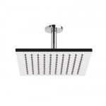 Milano 200mm Square Shower Head and 150mm Ceiling Arm