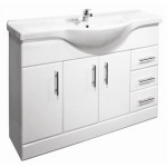 Premier 1200mm x 330mm Vanity Cabinet and Sink