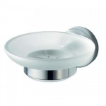 Aqualux Haceka Kosmos Glass Soap Dish Holder