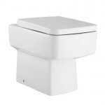 Premier Bliss Back to Wall Toilet Pan with Seat