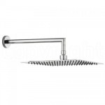 Crosswater Glide Stainless Steel Thin Square 300mm Head &amp; Square Shower Arm