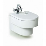 Roca Happening Wall Hung Bidet with Cover