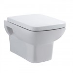 Ultra Square Wall Hung Toilet and Seat