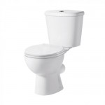 Premier Brisbane Close Coupled Toilet, Cistern &amp; Soft Close Seat